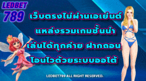 เว็บตรงไม่ผ่านเอเย่นต์